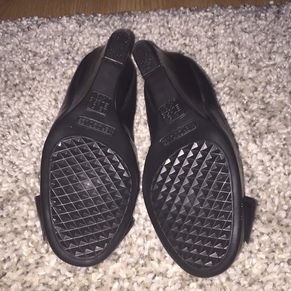 Wedged Open-Toe Heels - Picture 6 of 6